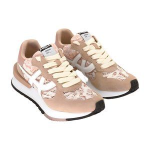 ASH Womens Toxic Sneaker, Eggnug/Pinksalt/White, Size 7